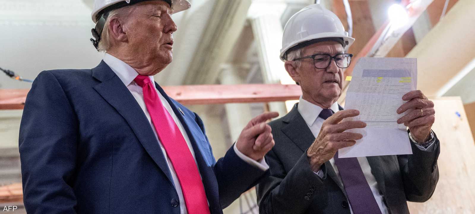 لحظة الخلاف العلني بين ترامب وباول