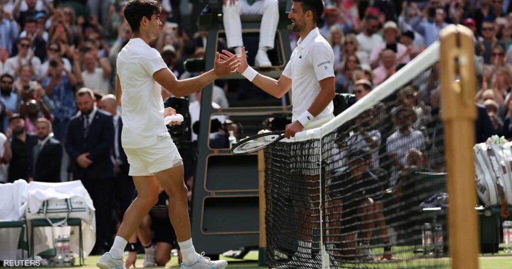 ألكاراز يجدد تفوقه على جوكوفيتش ويحتفظ بلقب ويمبلدون