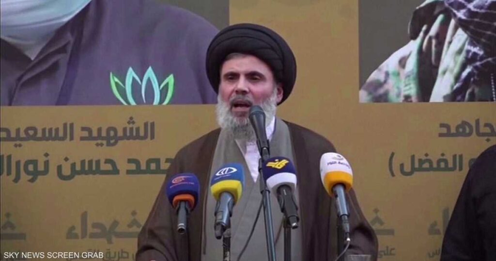 مصادر: خليفة نصر الله هو المستهدف بغارات إسرائيل على الضاحية