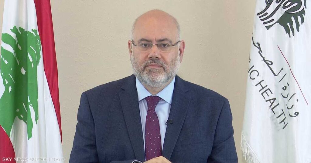 وزير الصحة اللبناني يتهم إسرائيل باستهداف القطاع الصحي