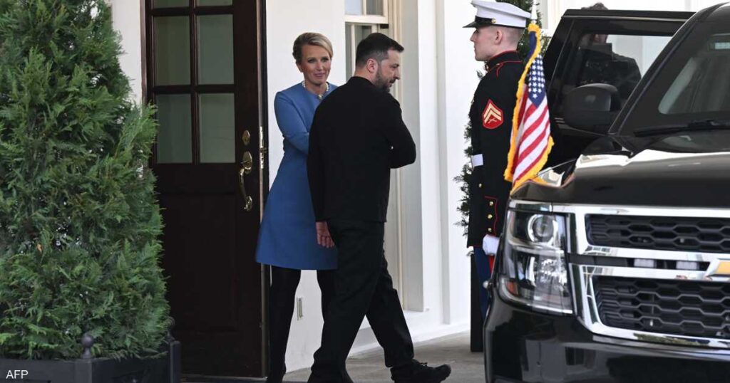 فيديو.. زيلينسكي يغادر مبكرا البيت الأبيض بعد لقاء مشحون