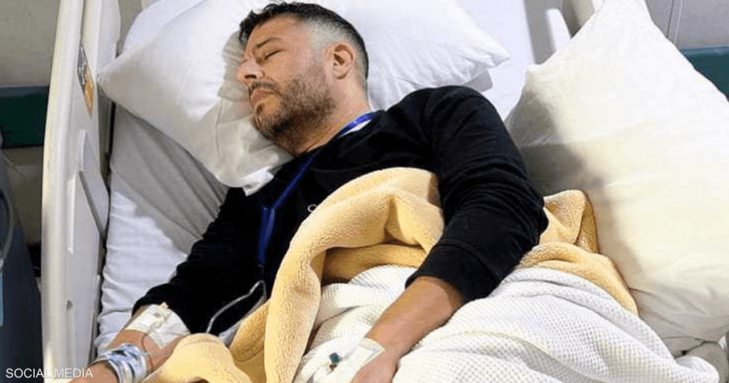 صورة من المستشفى.. محمد حماقي يتعرض لوعكة صحية