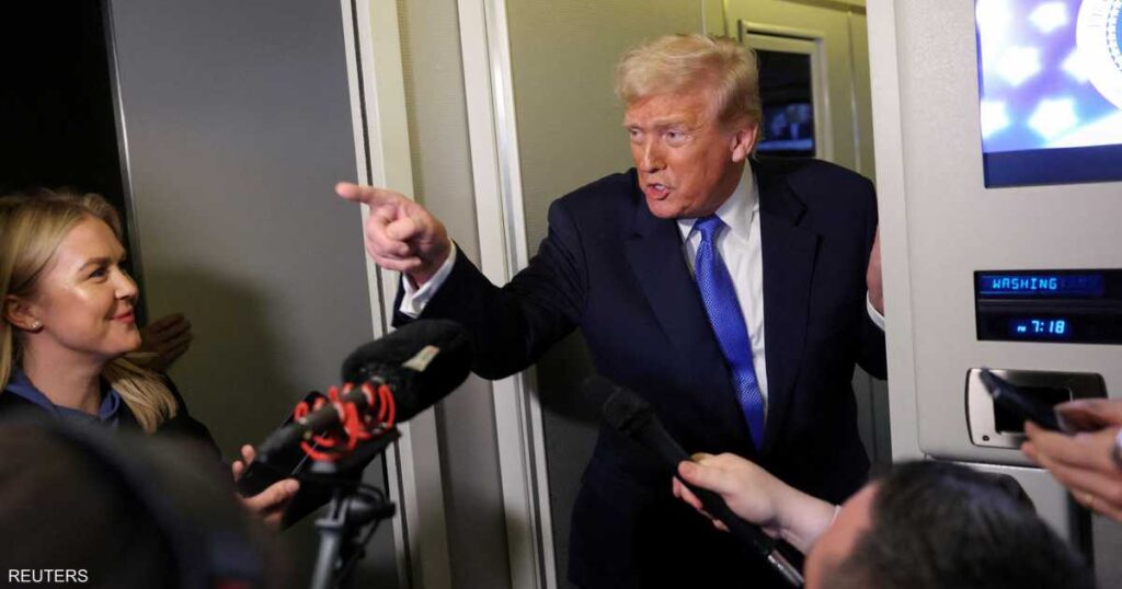 ترامب يتجنب التكهن بتأثير رسومه الجمركية على الركود