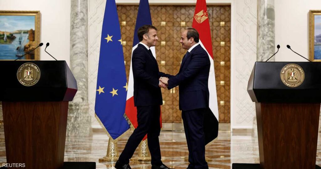 مصر وفرنسا توقعان عددا من الاتفاقيات ومذكرات التفاهم