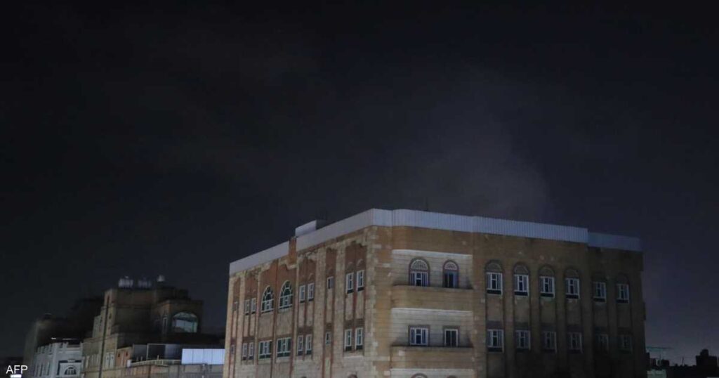 سلسة غارات أميركية تستهدف مواقع متفرقة في صنعاء