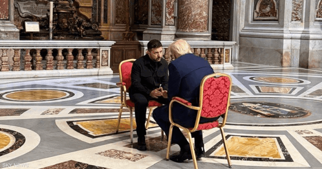 زيلينسكي يكشف ما جرى في اجتماع الـ15 دقيقة مع ترامب