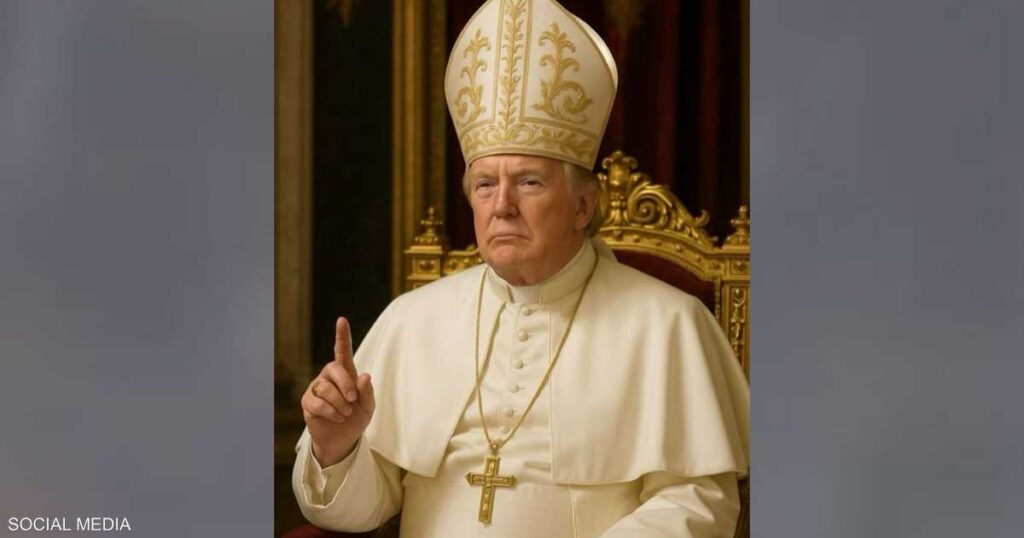 بعد صورته بزي البابا.. انتقادات لاذعة تطال ترامب