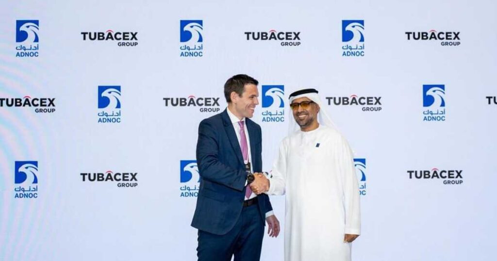 "أدنوك" توقع اتفاقية مع "توباسكس" لتوطين تقنيات الطاقة