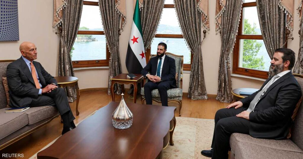 الرئاسة السورية تنشر تفاصيل لقاء الشرع والمبعوث الأميركي