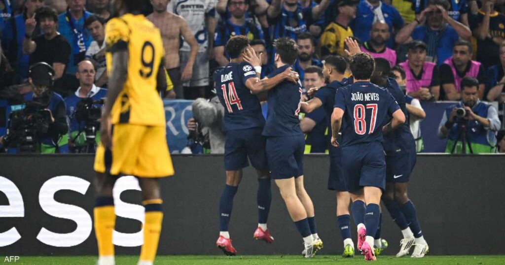 بخماسية.. باريس سان جرمان بطل دوري أبطال أوروبا