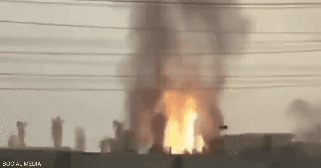 "انفجار قوي" بعد ضربة بمسيّرة إسرائيلية في مصفاة إيرانية