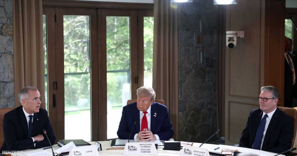 ترامب يغادر قمة السبع مبكرا بسبب "ما يحدث في الشرق الأوسط"