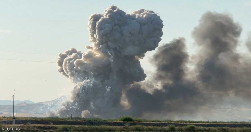 العثور على رفات بشرية في موقع "انفجار كاليفورنيا"