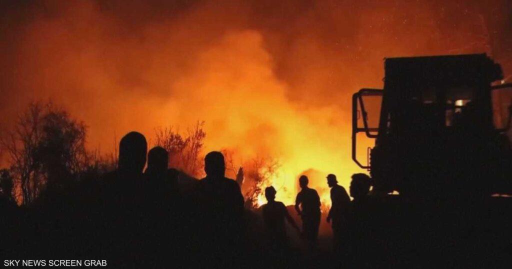 حرائق اللاذقية تلتهم الأخضر واليابس.. والأمم المتحدة تتدخل