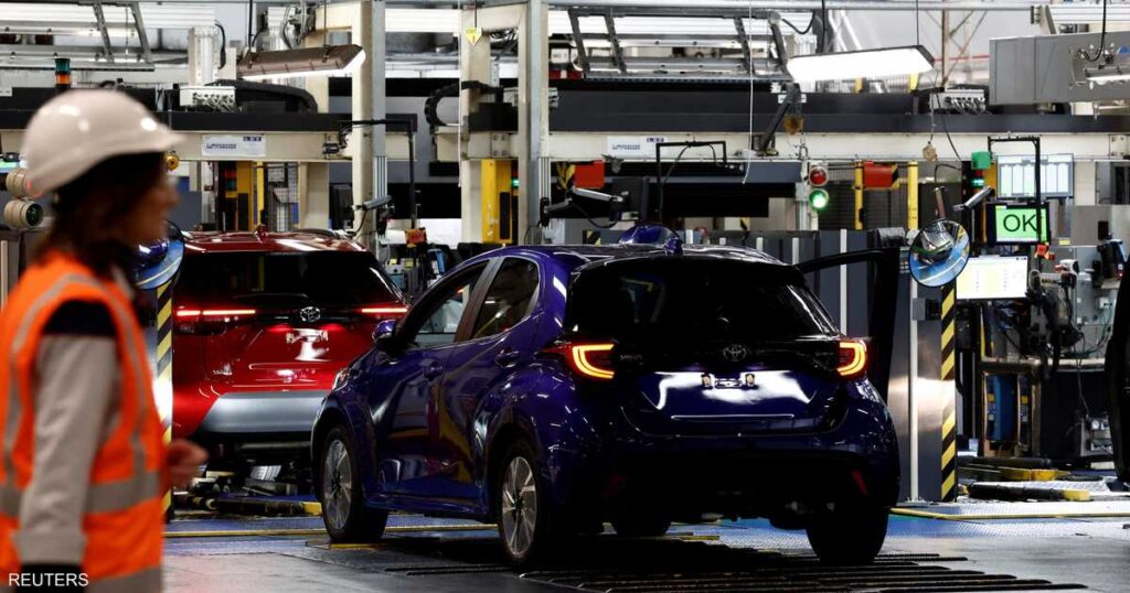 تويوتا تسجل رقماً قياسياً في المبيعات والإنتاج في 6 أشهر