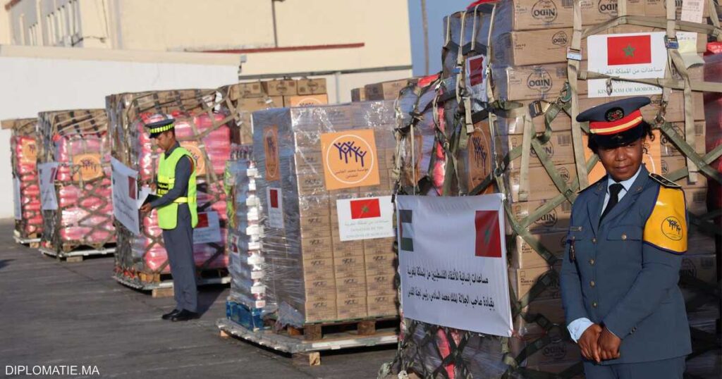ملك المغرب يأمر بإرسال مساعدات عاجلة إلى غزة
