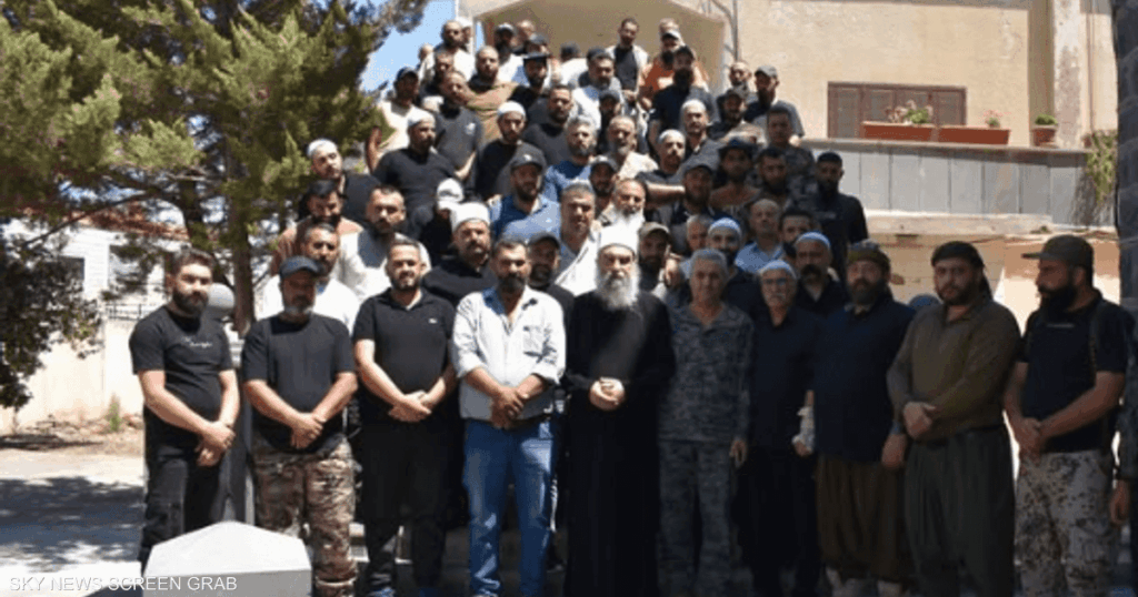 مرجعيته الهجري.. مقاتلو السويداء يعلنون تشكيل "الحرس الوطني"