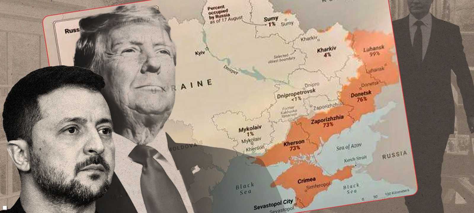 خريطة سيطرة القوات الروسية في أوكرانيا.. المساحة والنسبة