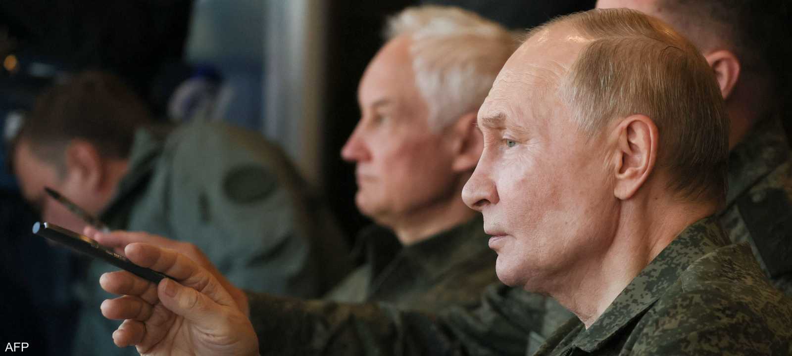 بوتين يعلن أعداد المقاتلين الروس على الجبهة الأوكرانية