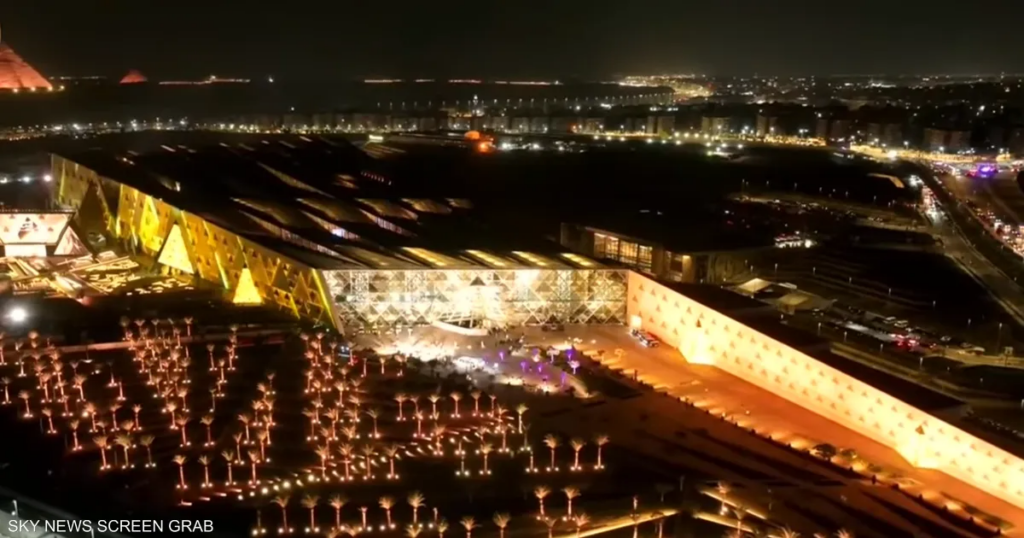 بث مباشر.. انطلاق حفل افتتاح المتحف المصري الكبير