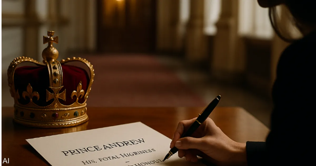 "لمسة نسائية".. كواليس تجريد الأمير أندرو من ألقابه