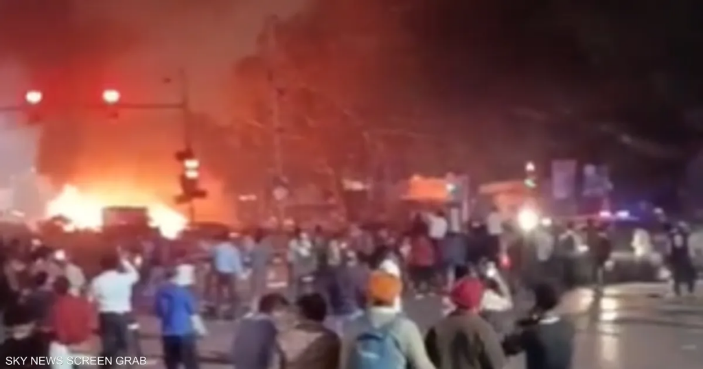 فيديو.. انفجار في نيودلهي يخلف 8 قتلى