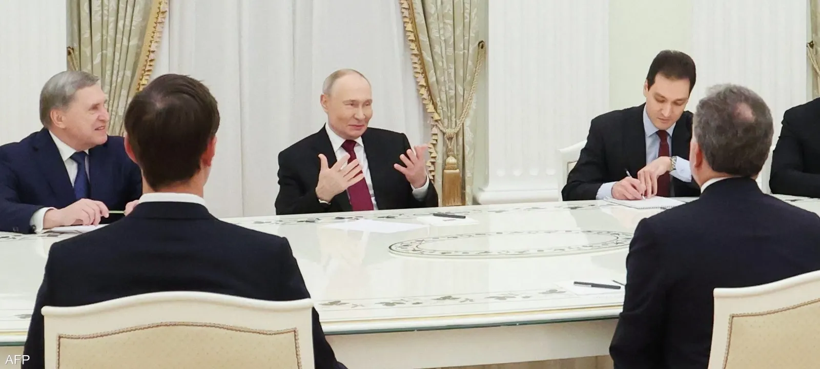 بوتين يلتقي ويتكوف وكوشنر لمناقشة سبل إنهاء أوكرانيا