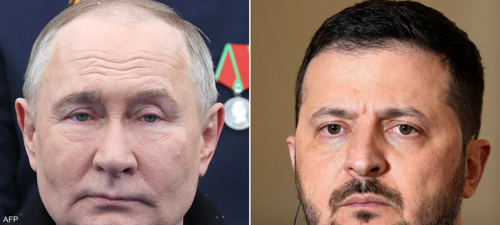 حرب أوكرانيا.. بوتين وزيلينسكي يطلان برسائل رأس السنة